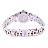 HERMES Hermes Clipper Nacre 12P Diamond CL4.222 Women's SS/PG Watch Quartz Pink Shell Dial A Rank Used Ginzo