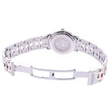 HERMES Hermes Clipper Nacre 12P Diamond CL4.222 Women's SS/PG Watch Quartz Pink Shell Dial A Rank Used Ginzo