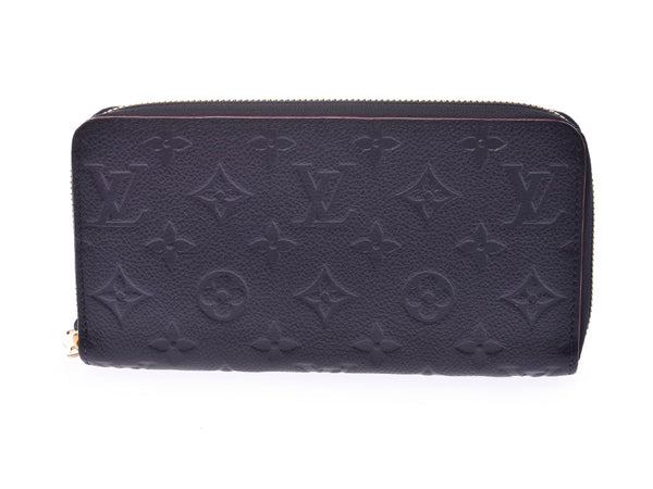 Louis Vuitton Anplant Zippy Wallet Marine Rouge M62121 Ladies Leather Long Wallet A Rank LOUIS VUITTON Used Ginzo