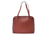 Louis Vuitton Epi Rusac M52283 Kenya Brown Ladies Genuine Leather Shoulder Bag A Rank Good Condition LOUIS VUITTON Used Ginzo