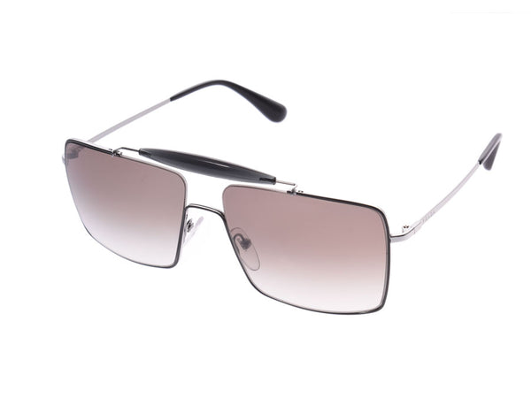 Prada Sunglasses Black SPR57S Men's Women's A Rank Beauty PRADA Case Used Ginzo
