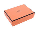 Hermes Kite Bracelet Brown SV Hardware Men's Women's Leather B Rank HERMES Box Used Ginzo