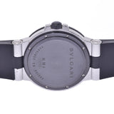 BVLGARI ブルガリ アルミニウム AL38A メンズ アルミ/ラバー 腕時計 自動巻き シルバー文字盤 ABランク 中古 銀蔵