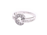 Bvlgari Bvlgari Ring #8 Ladies WG Diamond 5.4g Ring A Rank Good Condition BVLGARI Inner Box Used Ginzo