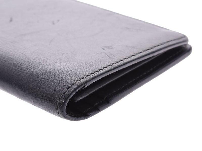 LOUIS VUITTON Louis Vuitton Nomad Blazer Black M85095 Men's Leather Long Wallet B Rank Used Ginzo