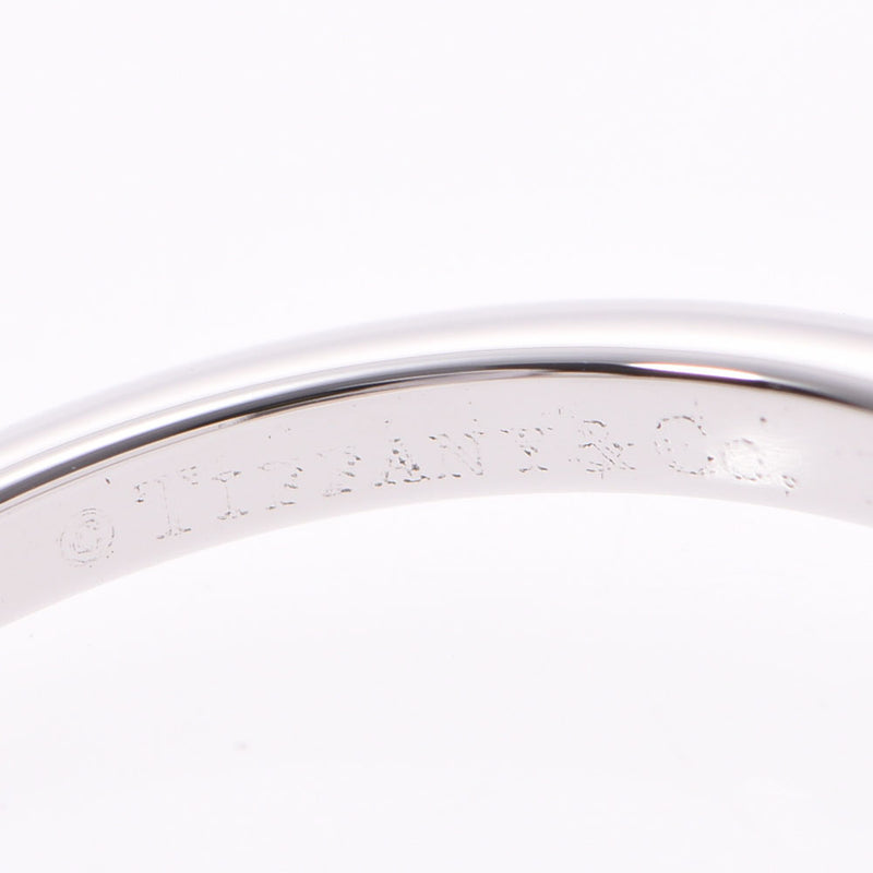 蒂芙尼公司 蒂芙尼公主切割戒指女士Pt950铂金钻石戒指-戒指号10.5使用
