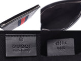 Gucci GG Supreme classic, black Men' s Coating Canvas, canvas A-Rank, beautiful, GUCCI, used silver,