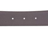 Hermes H-Belt Size 90cm Black/Ethan SV Metal Fittings D Engraved Men's BOX Calf/Togo New HERMES Box Ginzo