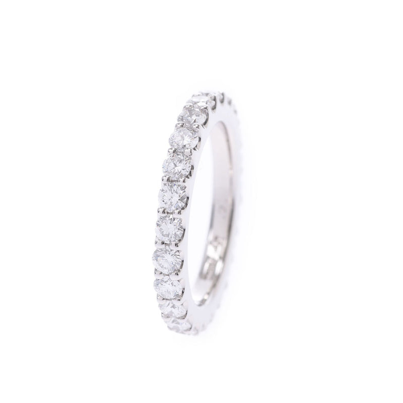 Ponte Vecchio Diamond 1.41ct Eternity Ring No. 9 Ladies Pt900 Platinum Ring/Ring A Rank Used Ginzo