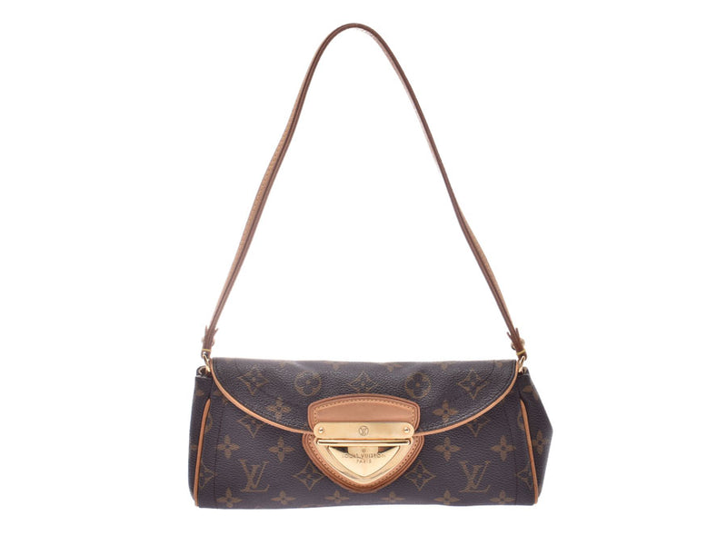 Louis Vuitton Monogram pochette Beverly brown M40122 women's Leather Shoulder Bag B