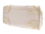 Louis Vuitton Suhari Radiu White M95624 Women's Genuine Leather Handbag AB Rank LOUIS VUITTON Used Ginzo