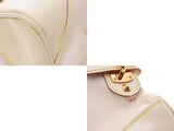 Louis Vuitton Suhari Radiu White M95624 Women's Genuine Leather Handbag AB Rank LOUIS VUITTON Used Ginzo