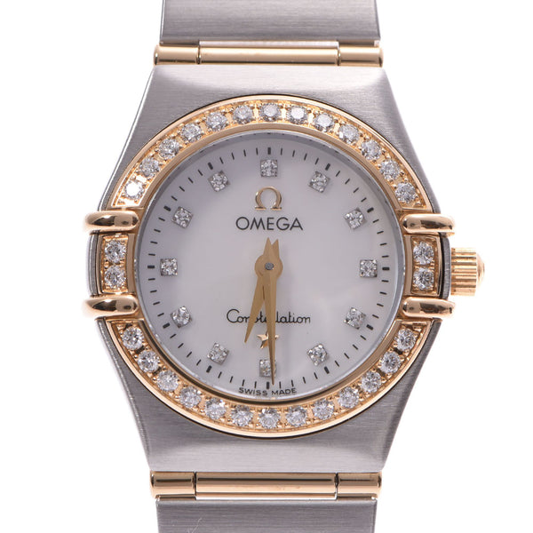 OMEGA Omega Constellation Mini Ladies SS/YG/Diamond Watch 1267.75 Used