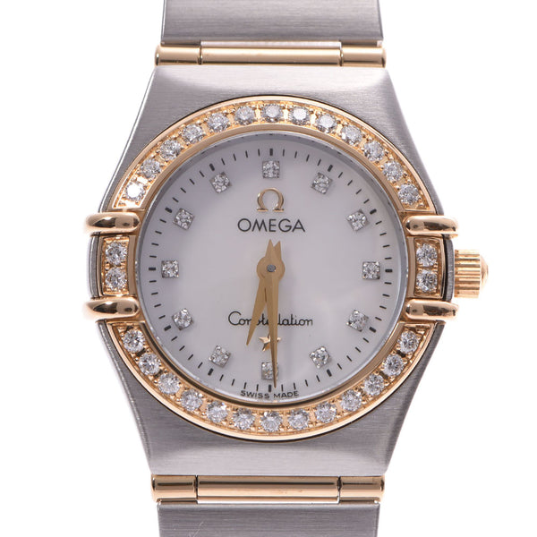 二手欧米茄Omega Constellation Mini Ladies SS / YG / Diamond表1267.75