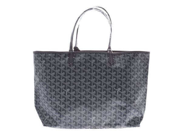 Goyal Saint-Louis PM Grey Women's Men's PVC Tote Bag Unused Beauty GOYARD Pouch Used Ginzo