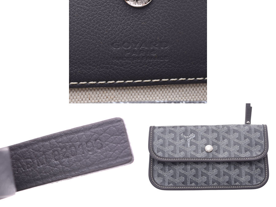 ゴヤール サンルイPM グレー レディース メンズ PVC トートバッグ 未使用 美品 GOYARD ポーチ付 中古 銀蔵 – 銀蔵オンライン