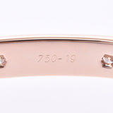 CARTIER Love Bracelet All Diamond #19 150th Anniversary 300 Limited Unisex K18PG/Diamond Bracelet A Rank Used Ginzo