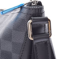 Louis Vuitton Graffiti Mick GM Black/Grey N41105 Men's Genuine Leather Shoulder Bag Shindo Good Condition LOUIS VUITTON Used Ginzo