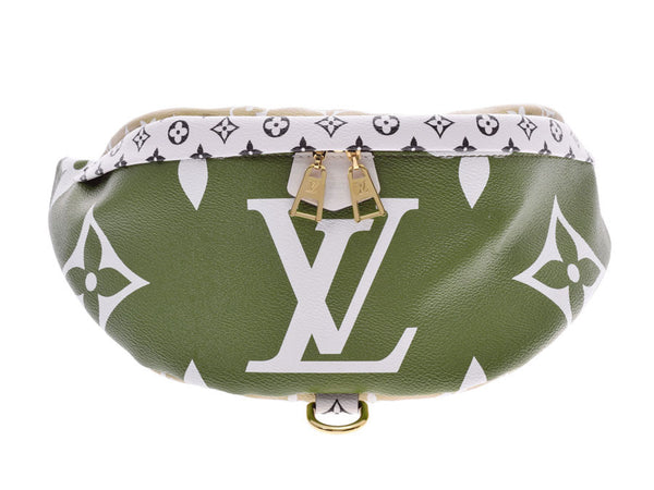 Louis Vuitton giant Monogram BAM bag Khaki / Beige m44611 men's leather