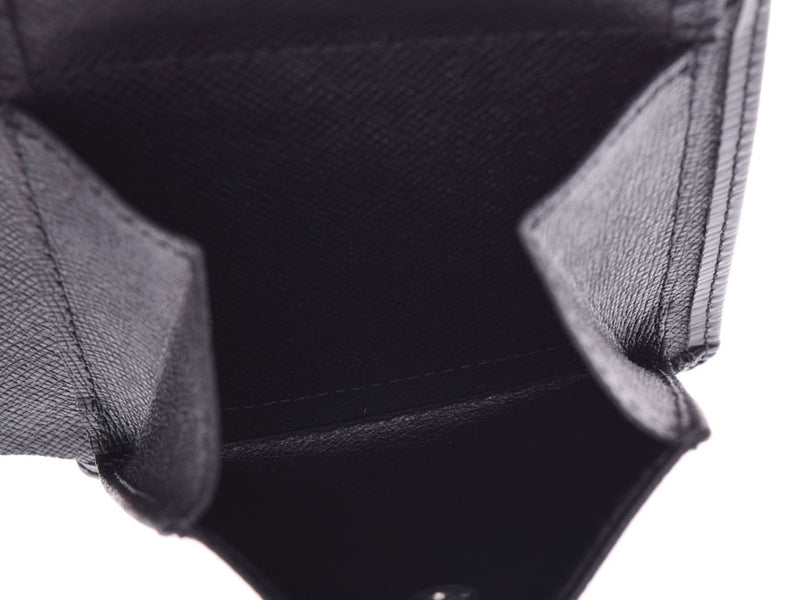 ルイヴィトン エピ ポルトフォイユ マルコ 黒 M63652 旧型 メンズ 本革 二つ折財布 新同 美品 LOUIS VUITTON 中古 銀蔵