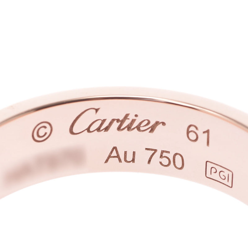 CARTIER カルティエ ラブリング #61 20.5号 ユニセックス K18PG リング・指輪 Aランク 中古 銀蔵