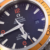 OMEGA Omega SimStar Pro Planet Ocean 2208.50 Men' s Warm, watch, black, black, black, literally, AB, rank, used silver razor.