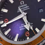 OMEGA Omega SimStar Pro Planet Ocean 2208.50 Men' s Warm, watch, black, black, black, literally, AB, rank, used silver razor.