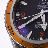 OMEGA Omega SimStar Pro Planet Ocean 2208.50 Men' s Warm, watch, black, black, black, literally, AB, rank, used silver razor.