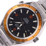 OMEGA Omega SimStar Pro Planet Ocean 2208.50 Men' s Warm, watch, black, black, black, literally, AB, rank, used silver razor.