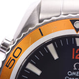 OMEGA Omega SimStar Pro Planet Ocean 2208.50 Men' s Warm, watch, black, black, black, literally, AB, rank, used silver razor.