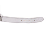 LOUIS VUITTON Louis Vuitton, monogram, 8P, 8, diamond, Q12MG Ladies, SS/leather, leather watch, quait, silver, a rank, used silver possession.