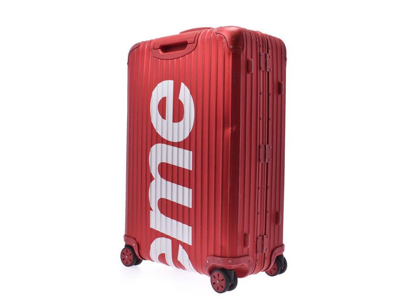 Supreme x Rimowa Topaz 82L Red Men's Ladies Suit Case Case B Rank ...