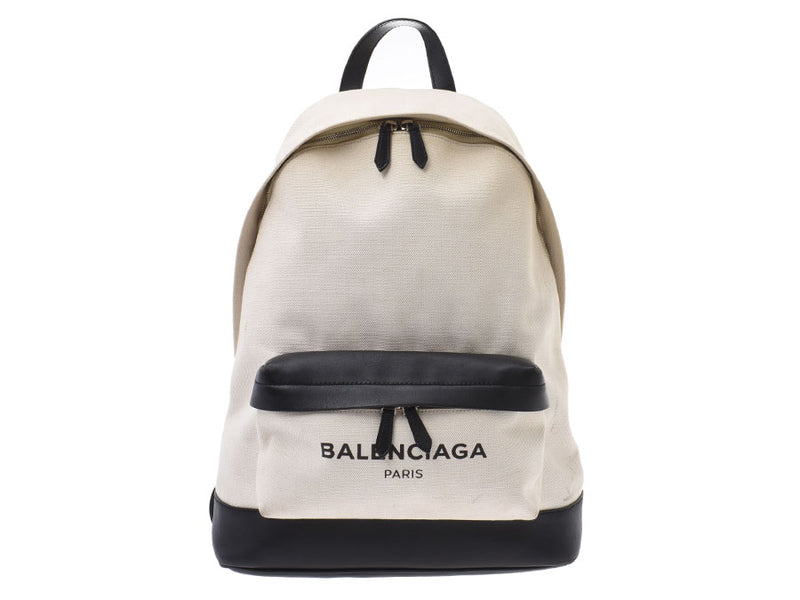 はこぽす対応商品】 BALENCIAGA キャンバスレザー バックパック ...