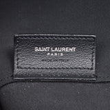 SAINT LAURENT サンローラン 
 黒 ユニセックス カーフ トートバッグ
 
 中古