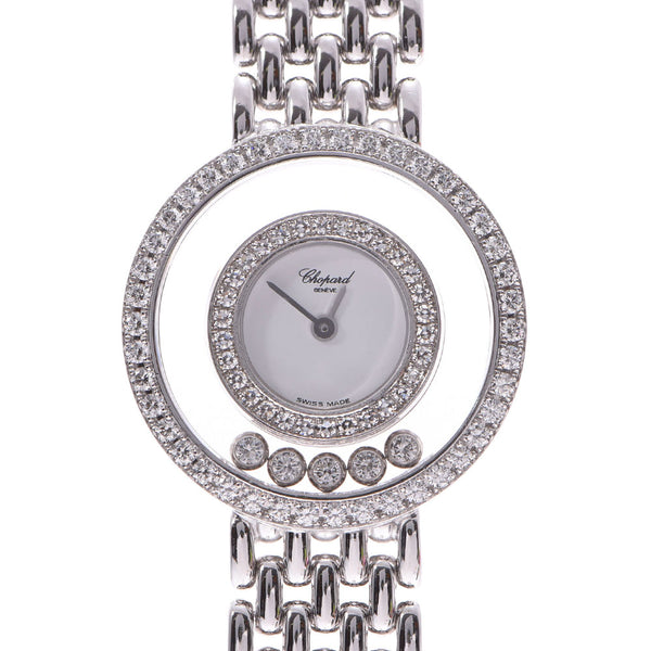 Chopard Chopard Happy Diamond Bezel Diamond 5P Diamond Ladies WG/Diamond Watch 20/5691 Used