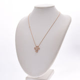 Damiani Damiani Belle Epoch Unisex K18 Pink Gold Diamond Necklace Used