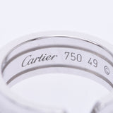 CARTIER カルティエ C2リング #49 9号 レディース K18WG リング・指輪 Aランク 中古 銀蔵