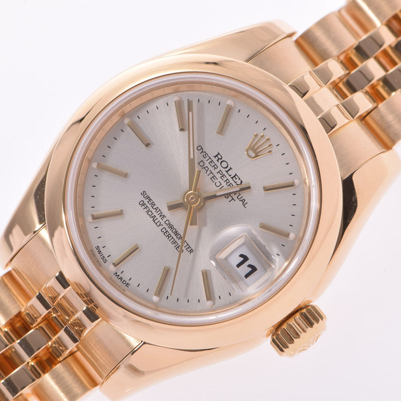 ROLEX Rolex [Cash Special] Datejust Deadstock 179168 Ladies YG Watch Automatic winding Champagne Dial Unused Ginzo