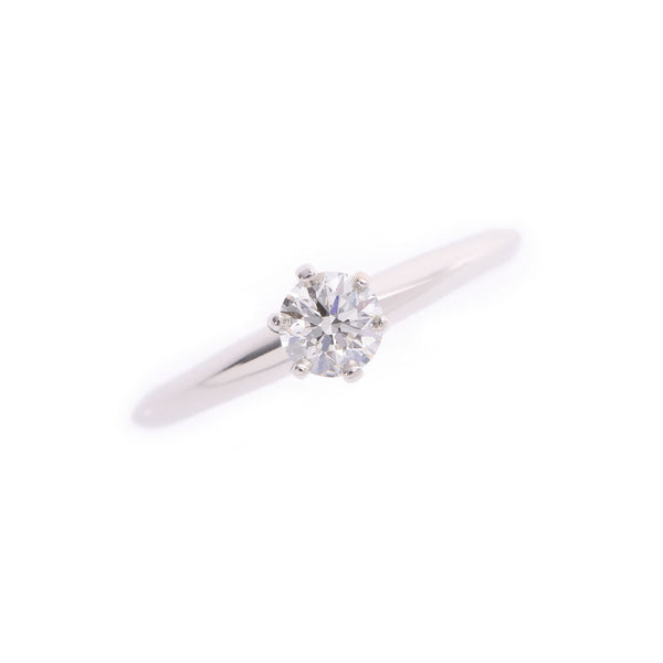 TIFFANY&Co. ティファニーソリテールリング 0.32ct H-VVS1-VG 
 レディース PT950/ダイヤ リング・指輪
 8.5号 
 中古