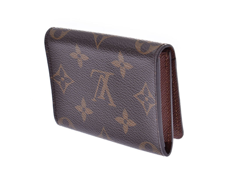 Louis Vuitton] Louis Vuitton Unverop Cartudo Visit business card holder  M62920 Card case Monogram canvas tea CA1906 engraved unisex card case  B-rank – KYOTO NISHIKINO