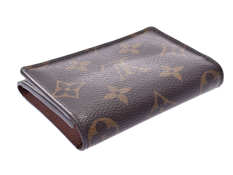 Louis Vuitton] Louis Vuitton Unverop Cartudo Visit business card holder  M62920 Card case Monogram canvas tea CA1906 engraved unisex card case  B-rank – KYOTO NISHIKINO