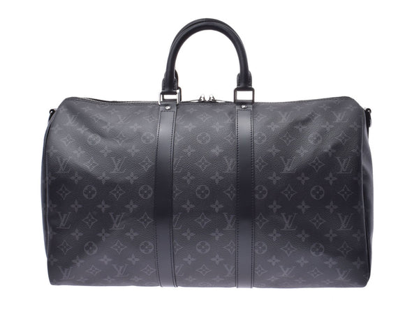 Louis Vuitton Ecclips, the Polvandrière, 45 Black M40569 Menz, 2WAY vostonbag, unused, LOUIS VUITTON straps, used silver storehouse.