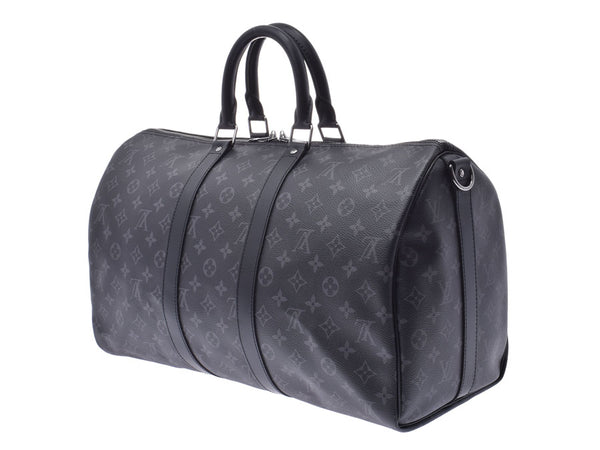 Louis Vuitton Ecclips, the Polvandrière, 45 Black M40569 Menz, 2WAY vostonbag, unused, LOUIS VUITTON straps, used silver storehouse.