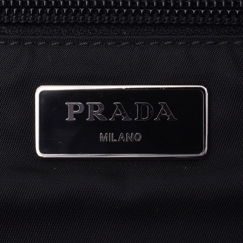 PRADA, Prada, black unex, nairon, backpack, V135.