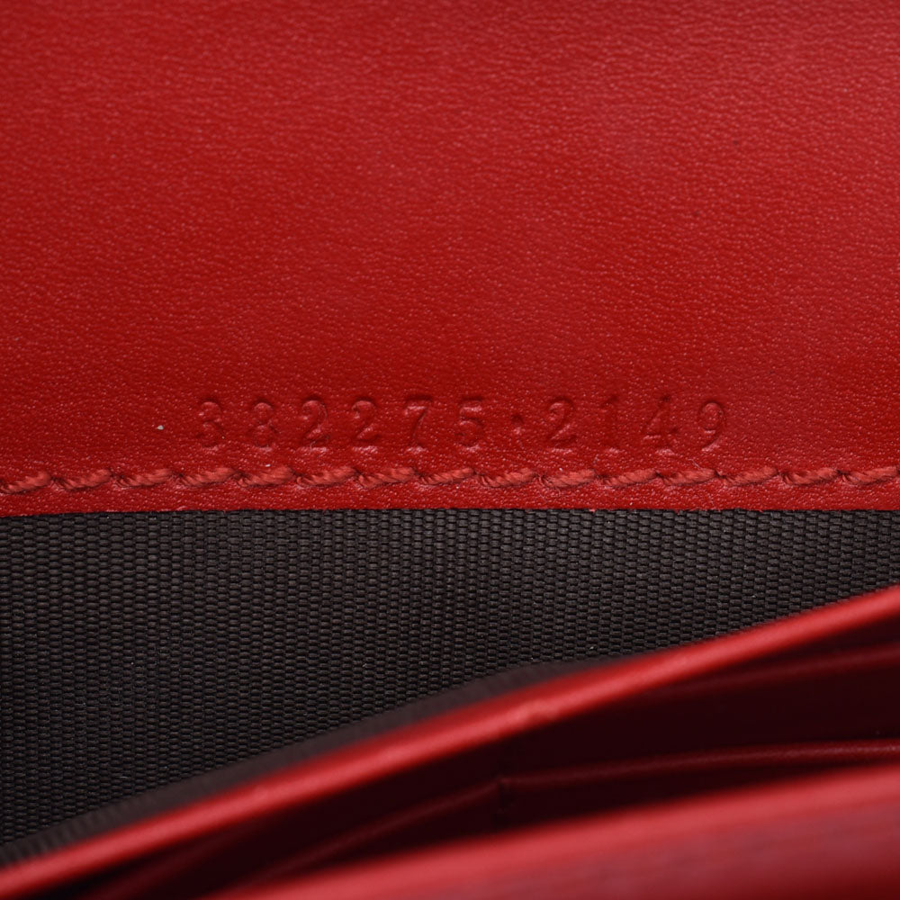 新品♡GUCCI グッチ GGキャンバス×レザー 財布 ベージュ レッド 赤 オンライン限定 ダブルG バイカラー ミニ ウォレット ・ベージュ