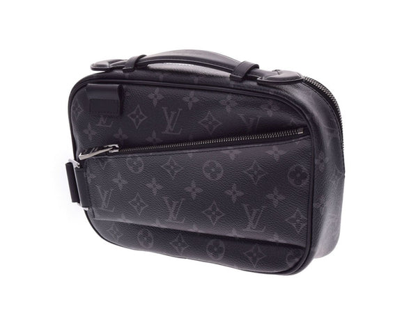 Louis Vuitton Eclipse Bumback Black M42906 Men's 2WAY Bag Unused Good Condition LOUIS VUITTON Used Ginzo