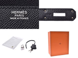 HERMES Hermes Hermmets: Ladies and Black Gold, Silver, Gold, Gold, Gold, Gold, Gold, Gold, 2014 (2014) Ladies Vauer, Hesen, Handbag A Rank, used silver possession.