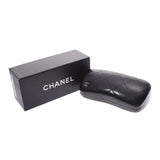 Chanel Black / White / Silver Sunglasses