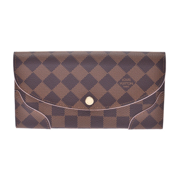 LOUIS VUITTON VUITTON, Louis Vitton, 14137, Rose Valerie, Lady Damien, and the long wallet, N61227, used.