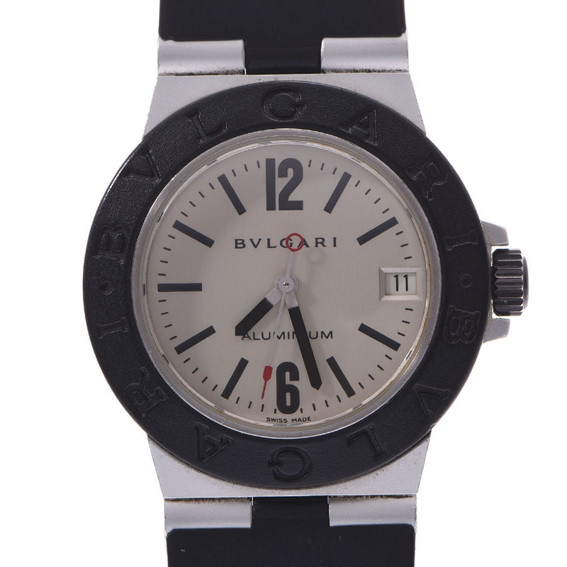 BVLGARI Bvlgari Aluminum Boys Aluminum/Rubber Watch AL32A Used